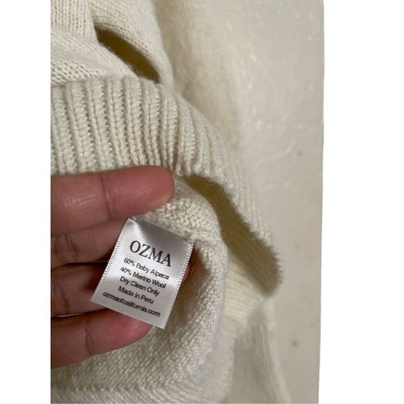 OZMA Cream Crew Neck Sweater - Picture 10 of 10
